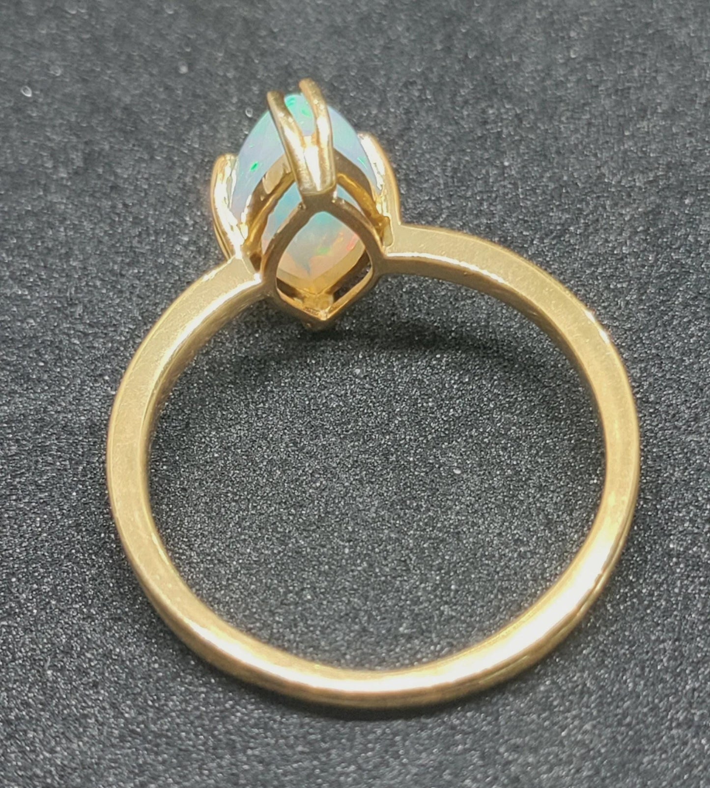 2Ct Marquise Cut Fire Opal Solitaire Engagement wedding Band Ring 14K Yellow Gold Finish For Women Gift For Her ,Birthday Gift