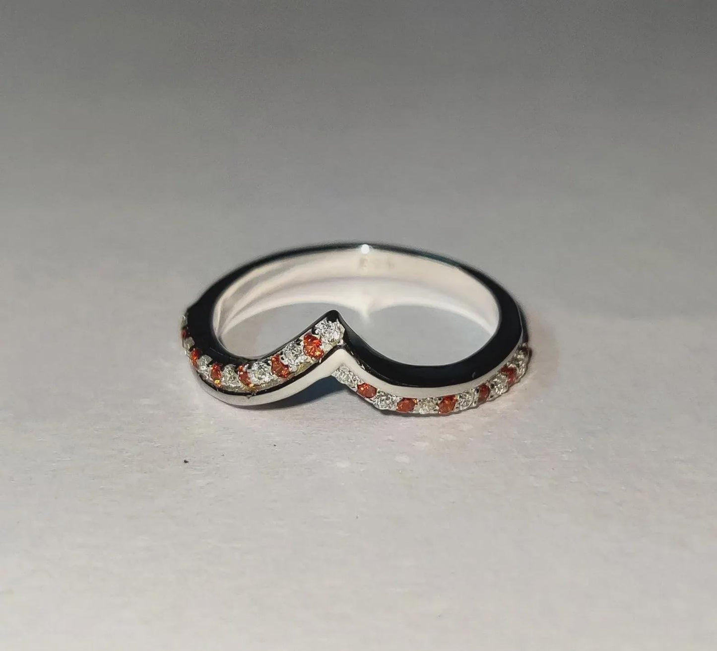 2Ct Round Cut Simulated Red Garnet Diamond Wedding Anniversary Band Ring 14k White Gold Finish Engagement Wedding Band Ring Band Ring