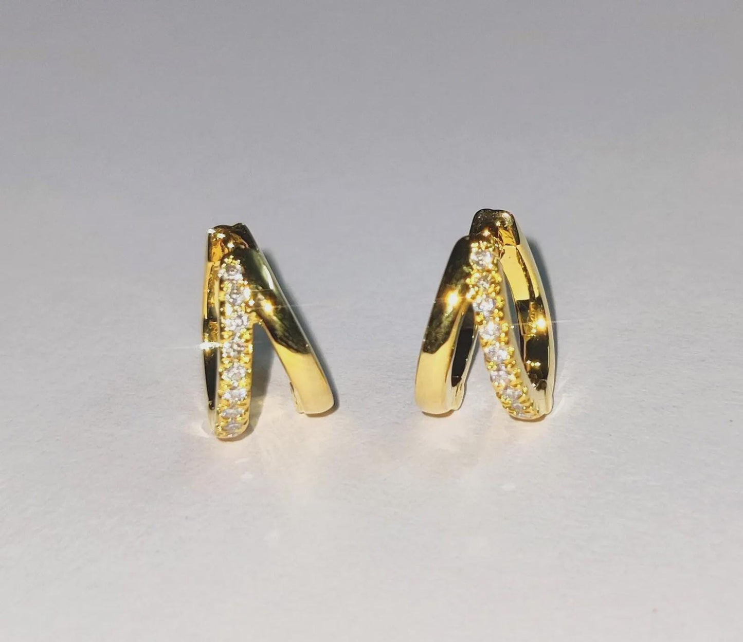 1.50Ct Round Cut Simulated Diamond Drop Earrings 14K Yellow Gold Finish  Drop Earrings Silver Unique Design Earrings, For Birthday Gift