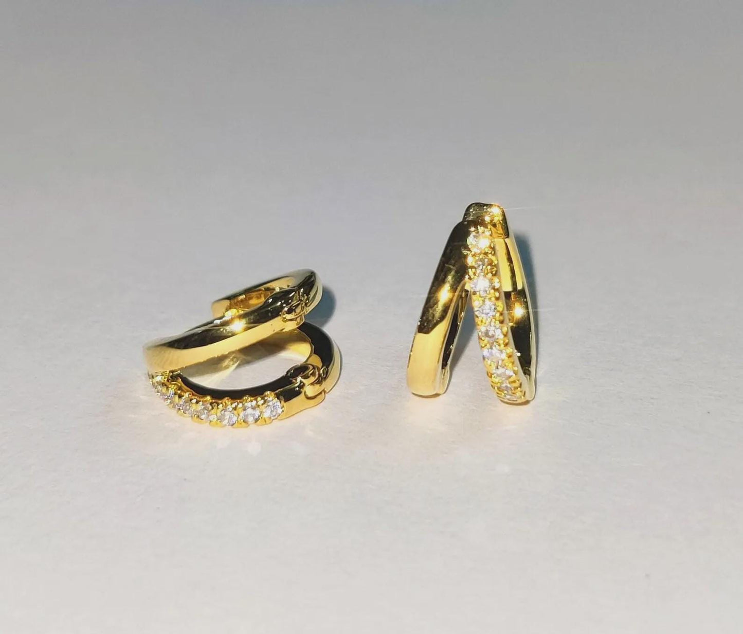 1.50Ct Round Cut Simulated Diamond Drop Earrings 14K Yellow Gold Finish  Drop Earrings Silver Unique Design Earrings, For Birthday Gift