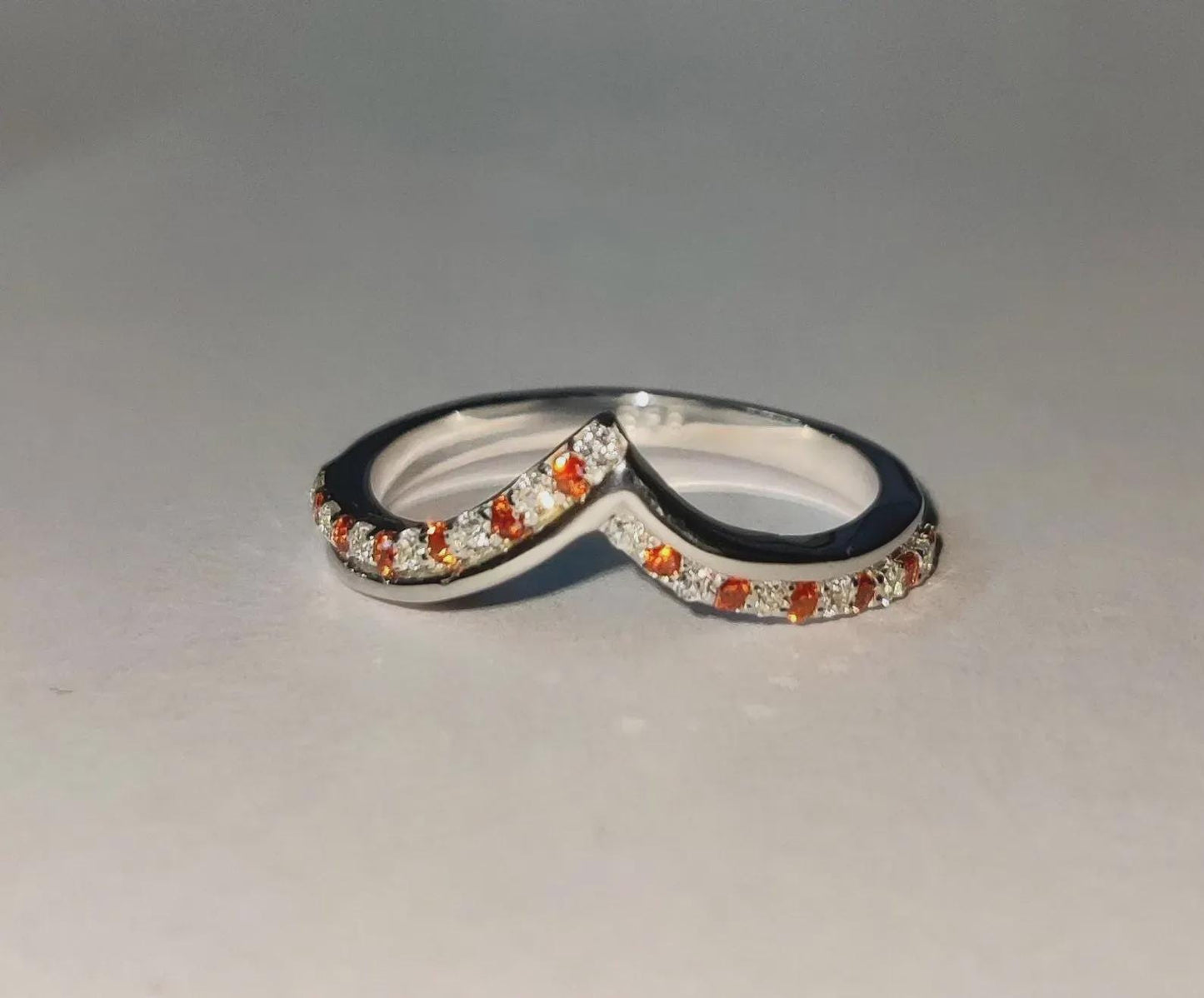 2Ct Round Cut Simulated Red Garnet Diamond Wedding Anniversary Band Ring 14k White Gold Finish Engagement Wedding Band Ring Band Ring