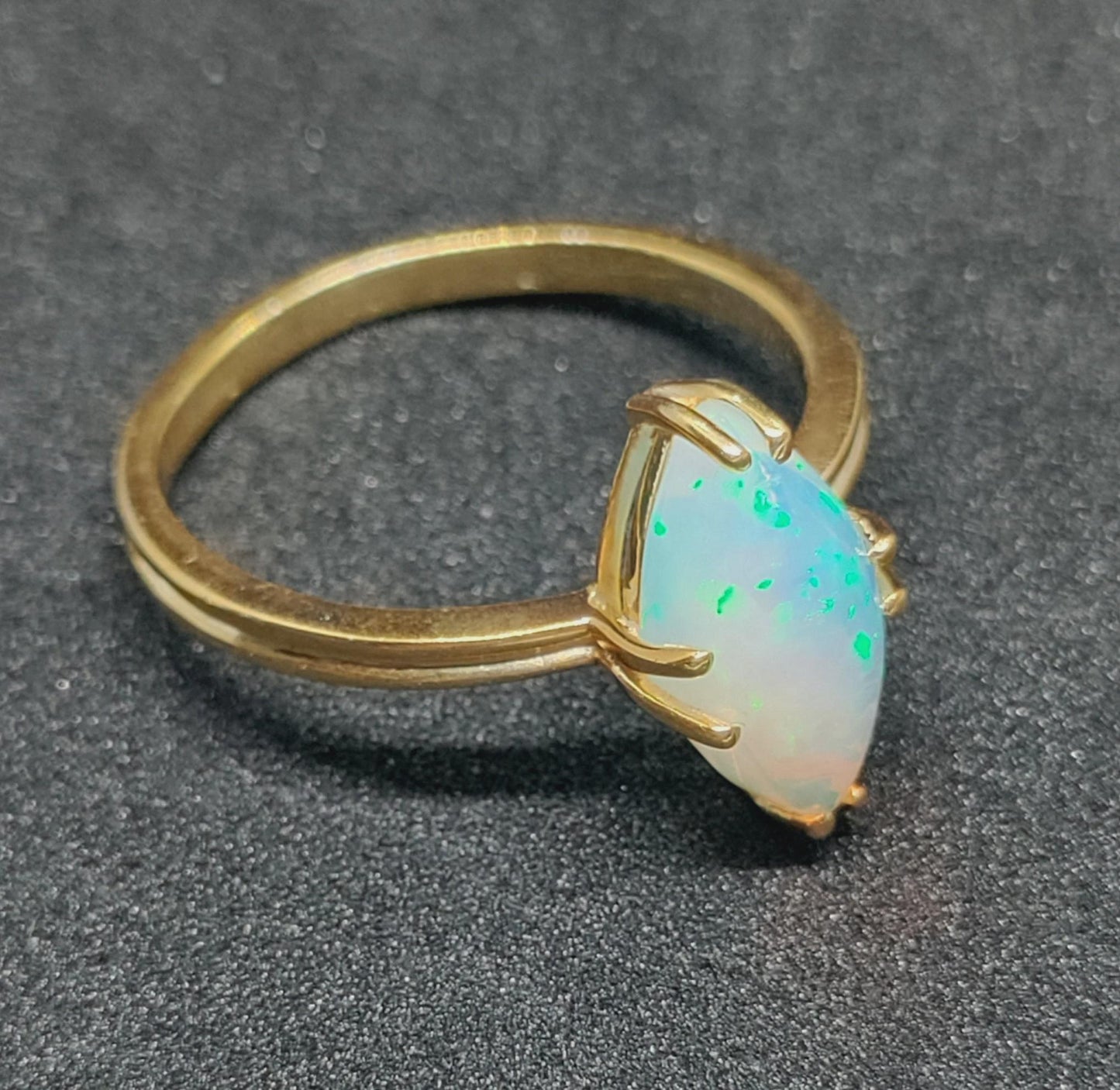 2Ct Marquise Cut Fire Opal Solitaire Engagement wedding Band Ring 14K Yellow Gold Finish For Women Gift For Her ,Birthday Gift