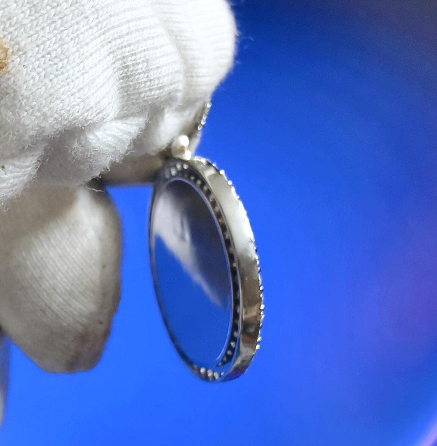 1Ct Round Cut Moissanite Pendant Liberty Coin Pendant Necklaces Pendant 14K White Gold Over Moissanite Liberty Pendant