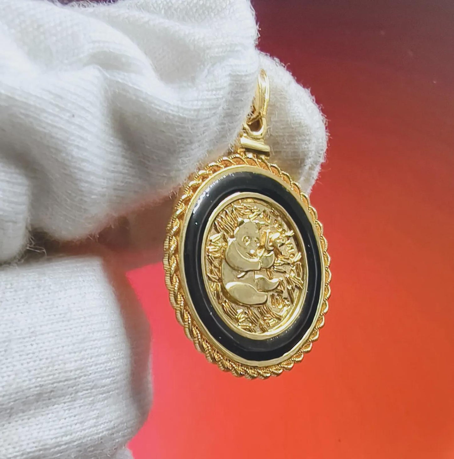 1Ct Round Cut Hip Hop Coin Pendant 14K Yellow Gold Plated 925 Sterling Silver Coin Pendant Hip Hop Coin Necklace Pendant