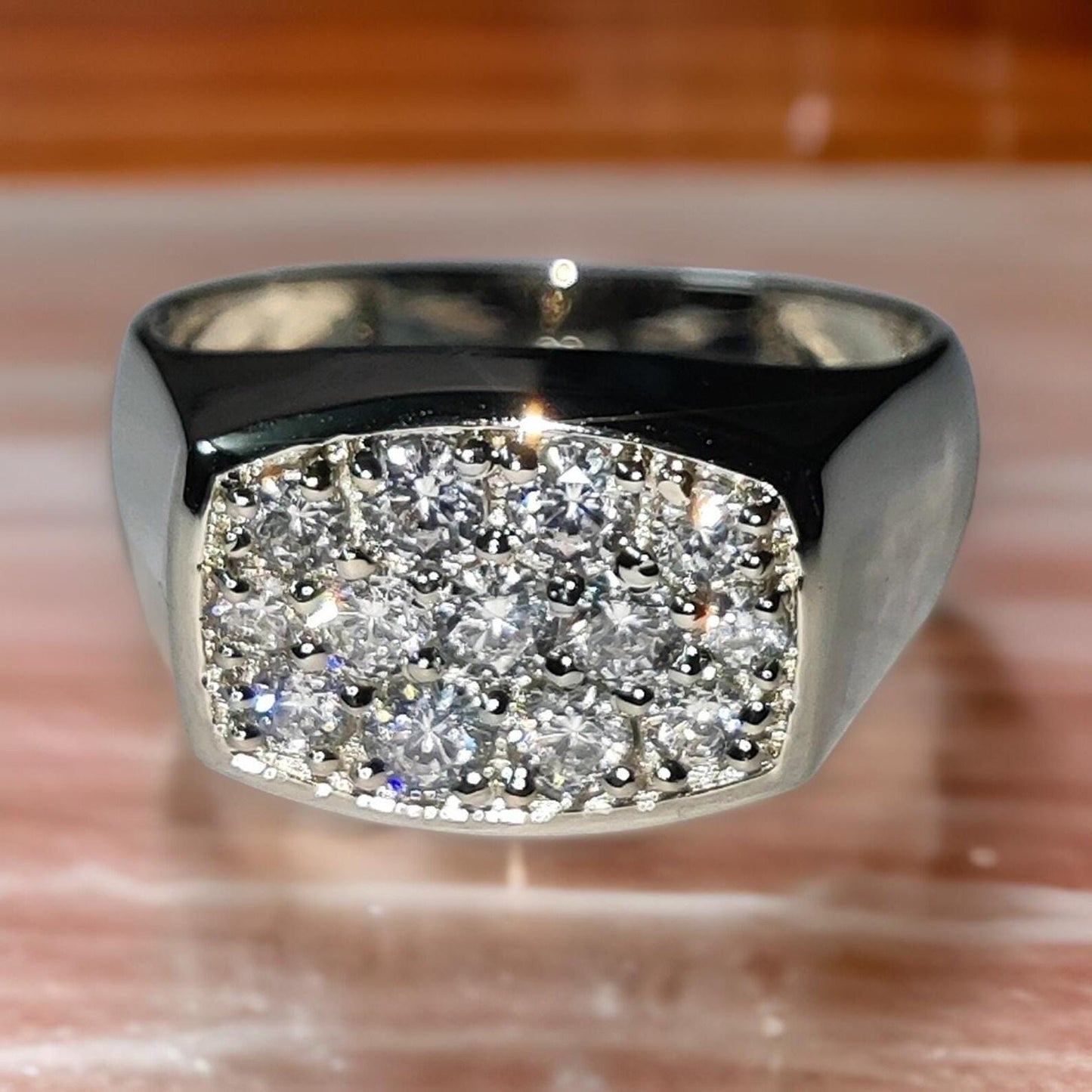 2Ct Round Cut Wedding Ring Simulated Diamond Band Ring 14K White Gold Finish 925 Sterling Silver Ring Anniversary Ring, Gift For Birthday