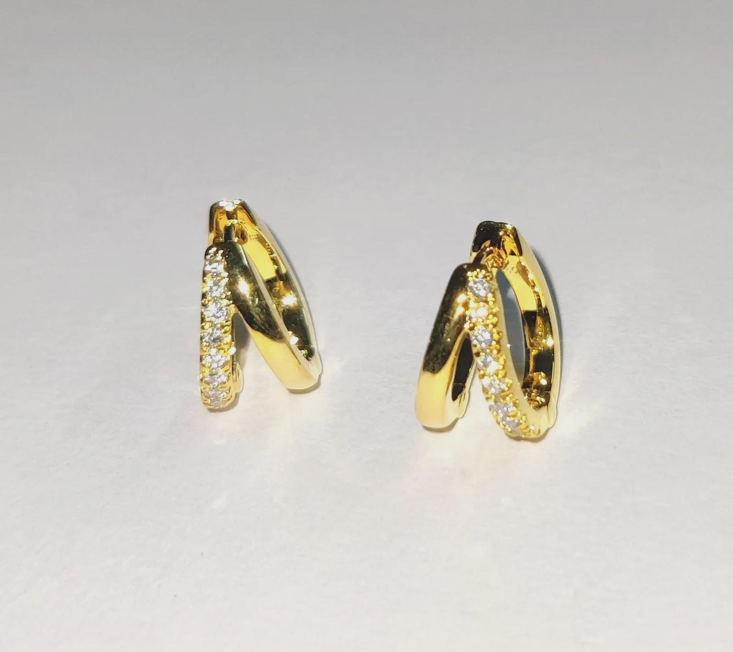 1.50Ct Round Cut Simulated Diamond Drop Earrings 14K Yellow Gold Finish  Drop Earrings Silver Unique Design Earrings, For Birthday Gift