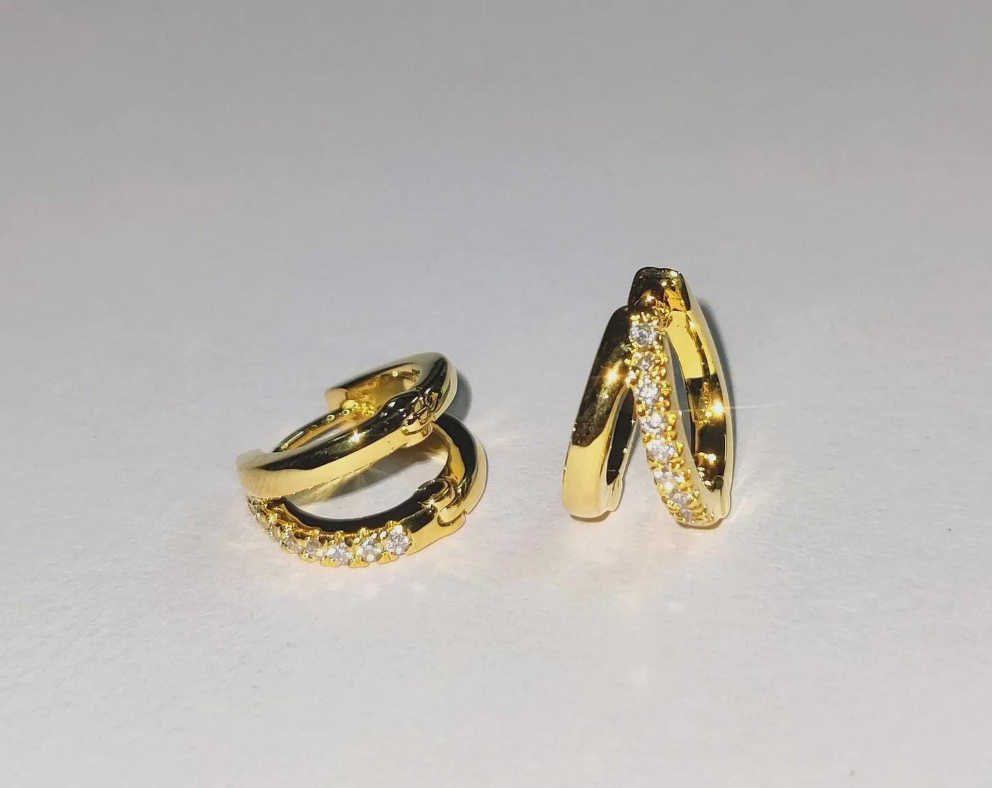 1.50Ct Round Cut Simulated Diamond Drop Earrings 14K Yellow Gold Finish  Drop Earrings Silver Unique Design Earrings, For Birthday Gift